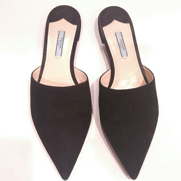 prada pointy toe mule